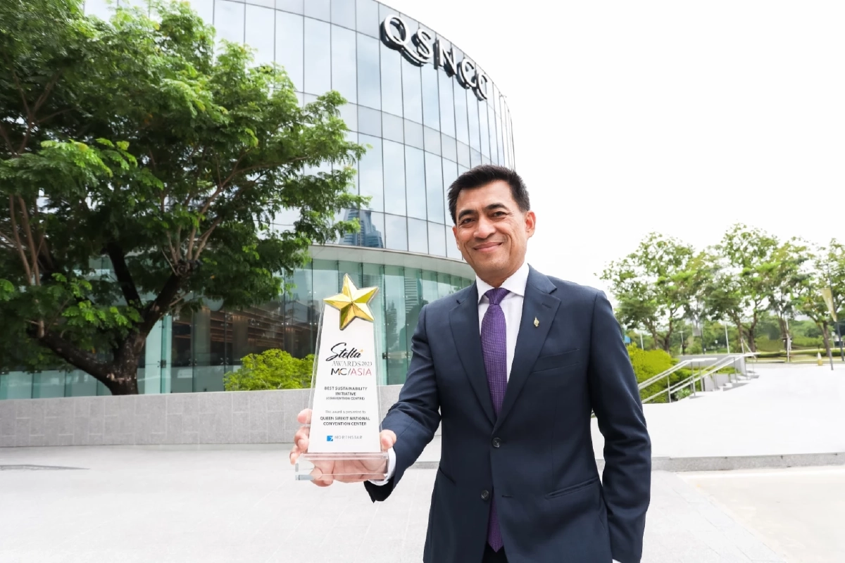 'ศูนย์ฯ สิริกิติ์' คว้ารางวัล M&C Asia Stella Awards 2023  ด้านความยั่งยืน