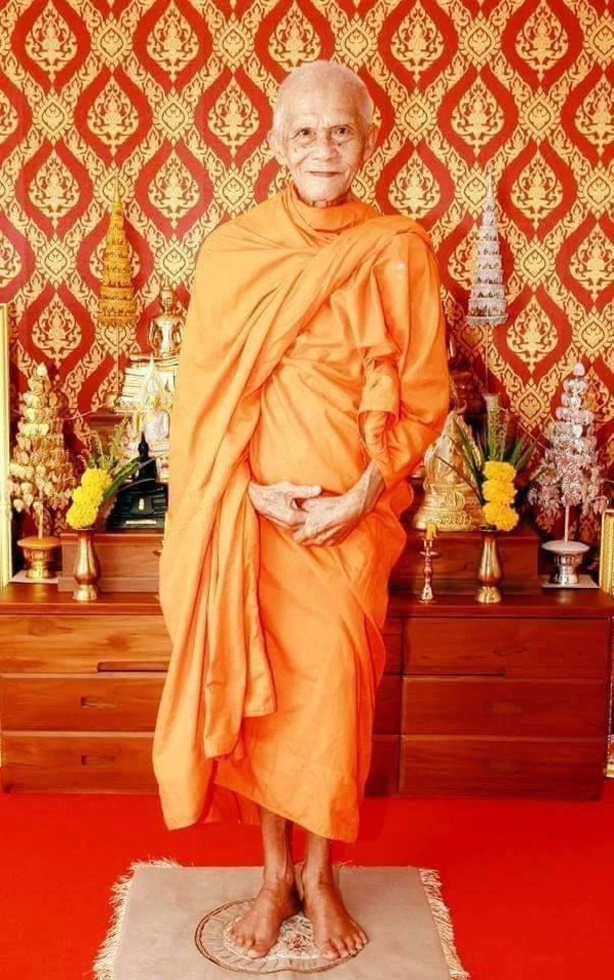 สิ้นเจ้าตำรับตะกรุดเมียมาก หลวงปู่ลอง สิริธโร สิริอายุรวม 93 ปี