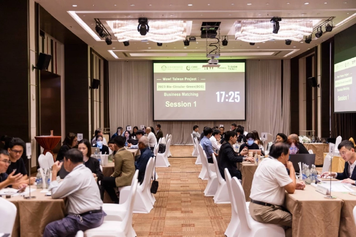 กรมค้าต่างประเทศ ไต้หวัน เจ้าภาพ 'จับคู่ธุรกิจ' ไทย  คลอดความร่วมมือ 7 ราย