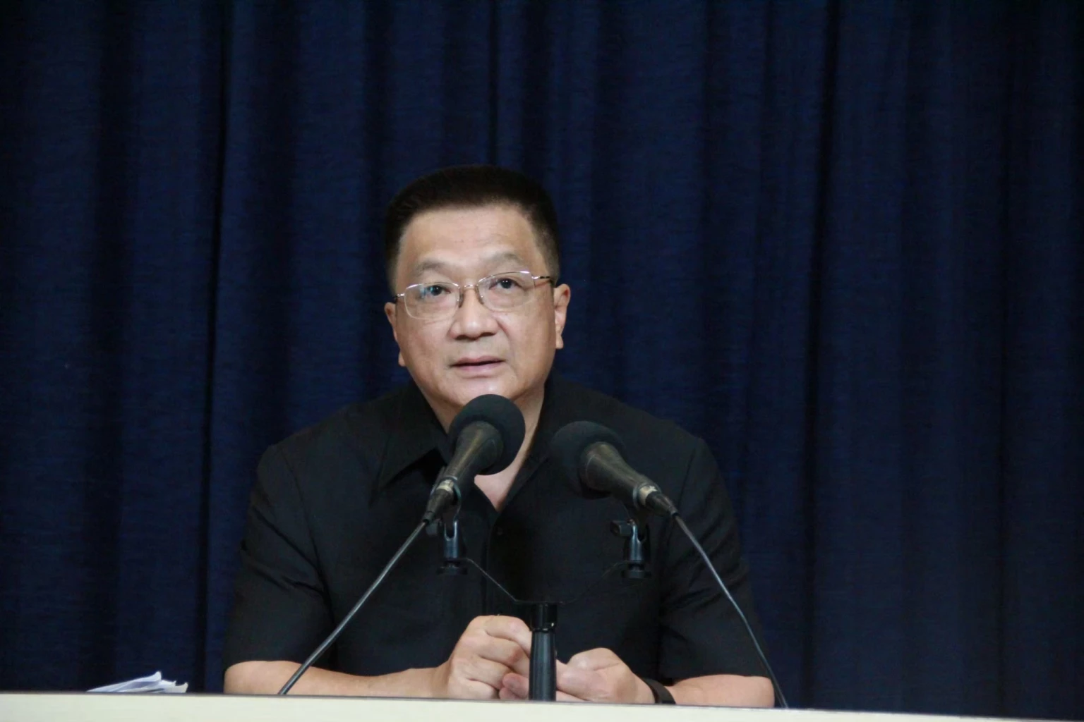 นายชาญชัย อิสระเสนารักษ์ อดีต สส. จังหวัดนครนายก พรรคประชาธิปัตย์ 