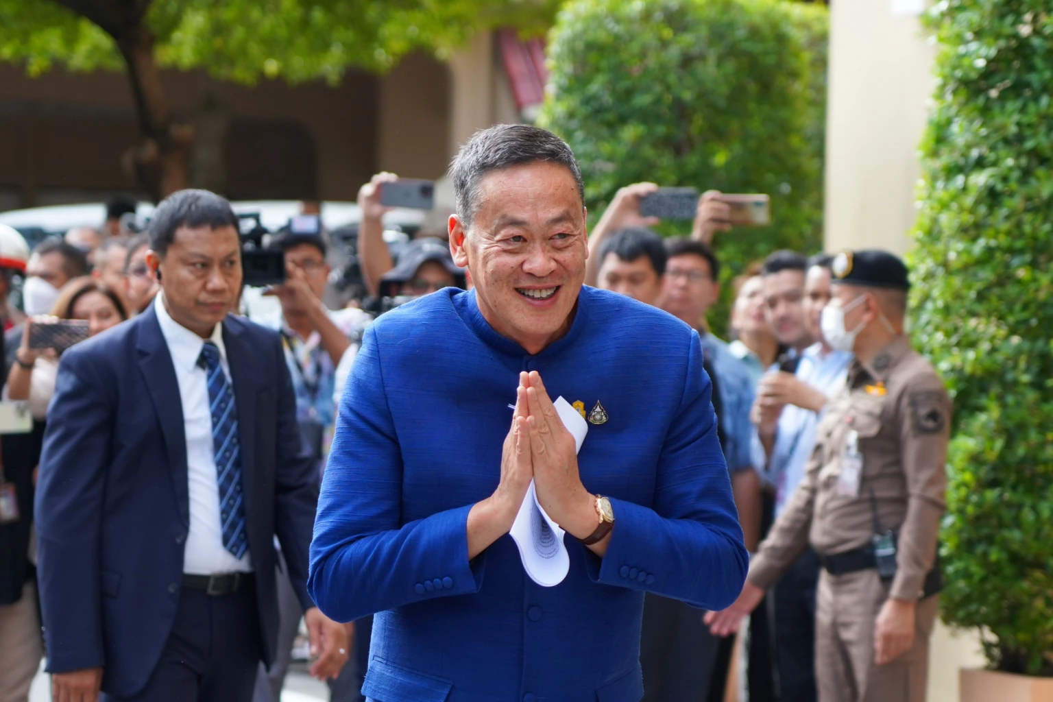 นายเศรษฐา ทวีสิืน นายกฯ ประชุมครม.นัดแรก เมื่อวันที่ 13 ก.ย. 2566 