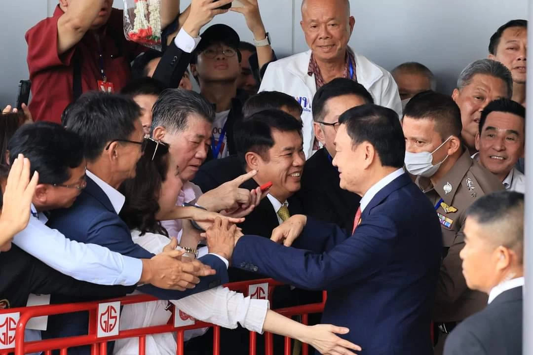 ทักษิณ ชินวัตร กลับถึงประเทศไทยวันที่ 22 ส.ค. 2566 