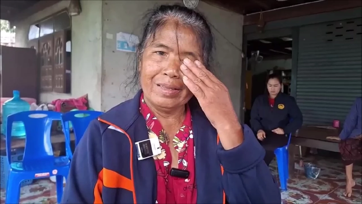 พี่สาวนายบุญถม แรงงานไทยที่ถูกควบคุมตัว