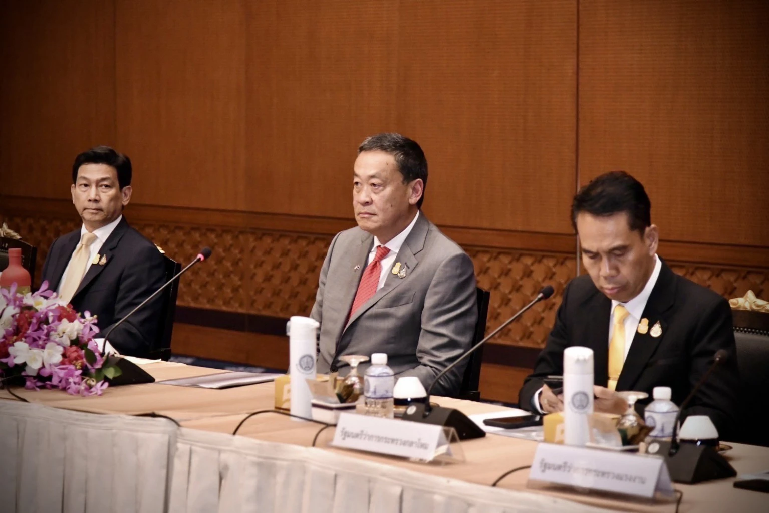 ภาพจากทวิตเตอร์ เศรษฐา ทวีสิน