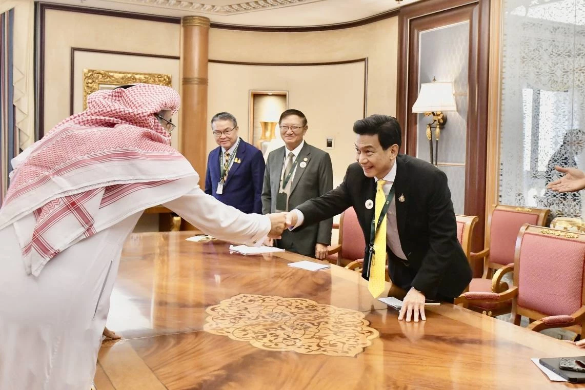 รองนายกรัฐมนตรีและรัฐมนตรีว่าการกระทรวงต่างประเทศ เยือน ซาอุฯ