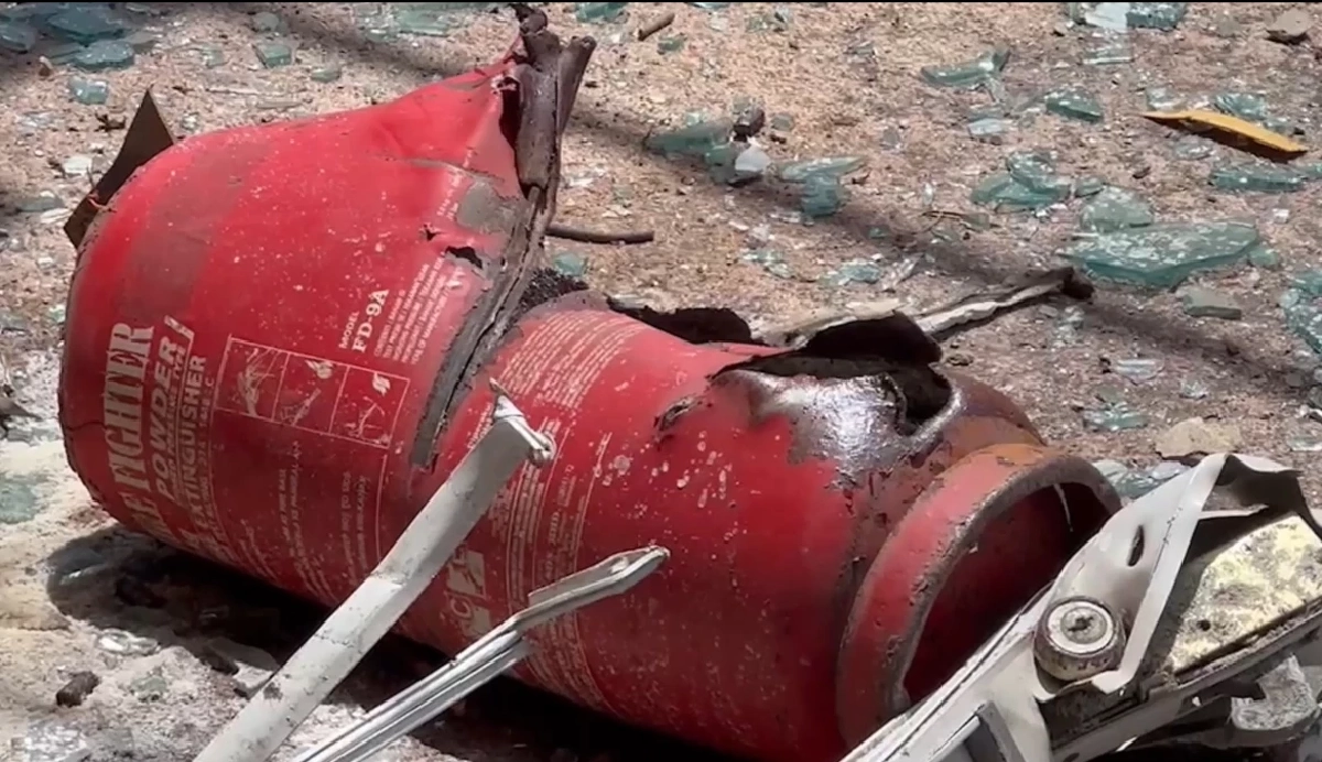 ถังดับเพลิงที่นำมาประกอบเป็นระเบิด เป็นถังที่ผลิตในประเทศมาเลเซีย