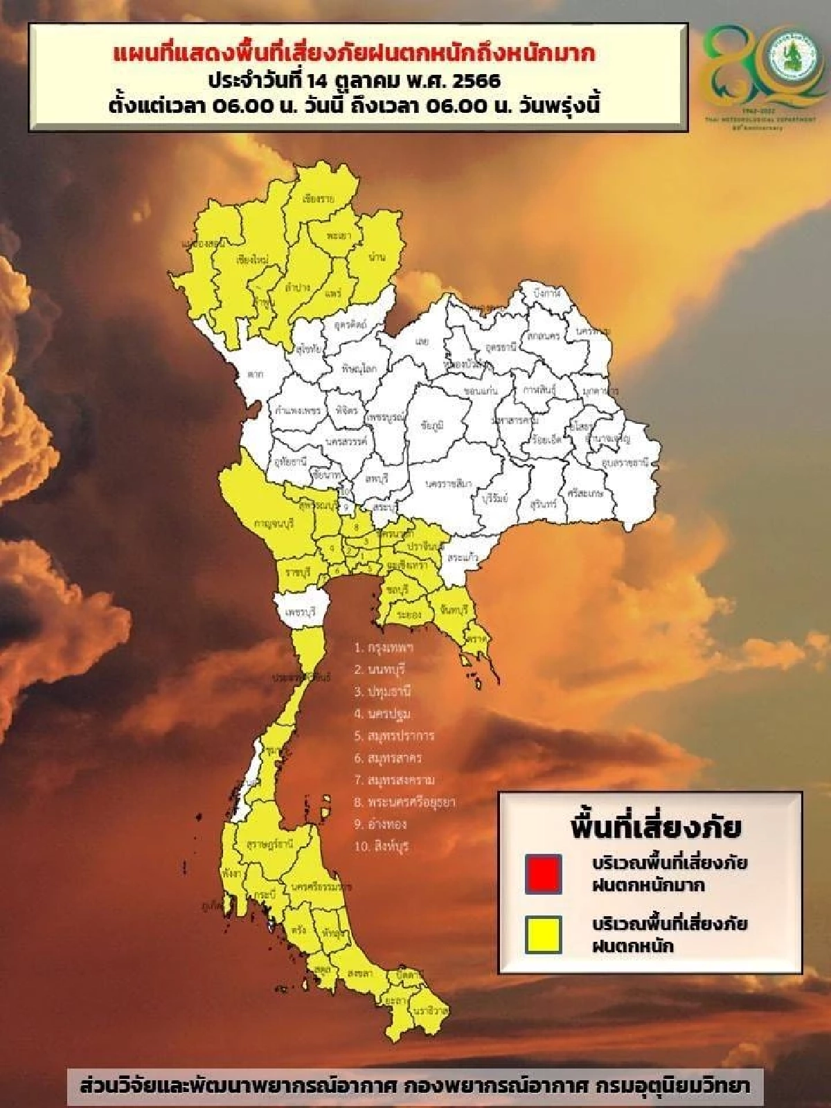 สภาพอากาศวันนี้