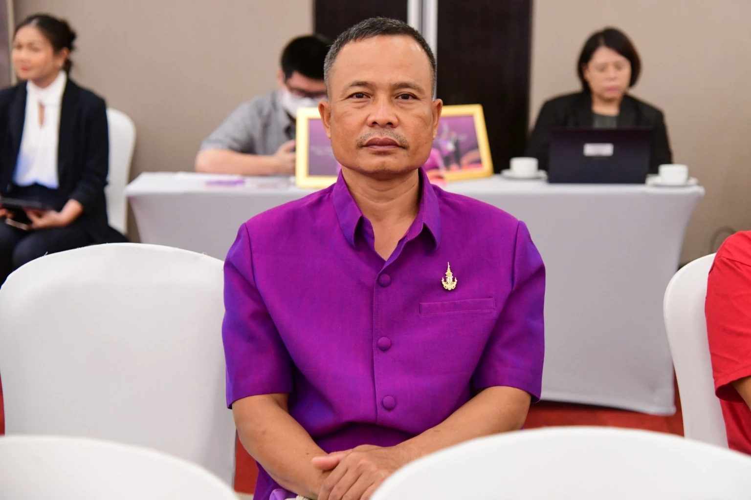 Teacher Niwat Ngerngamisuk, winner of the Princess Maha Chakri Teacher Award 2023