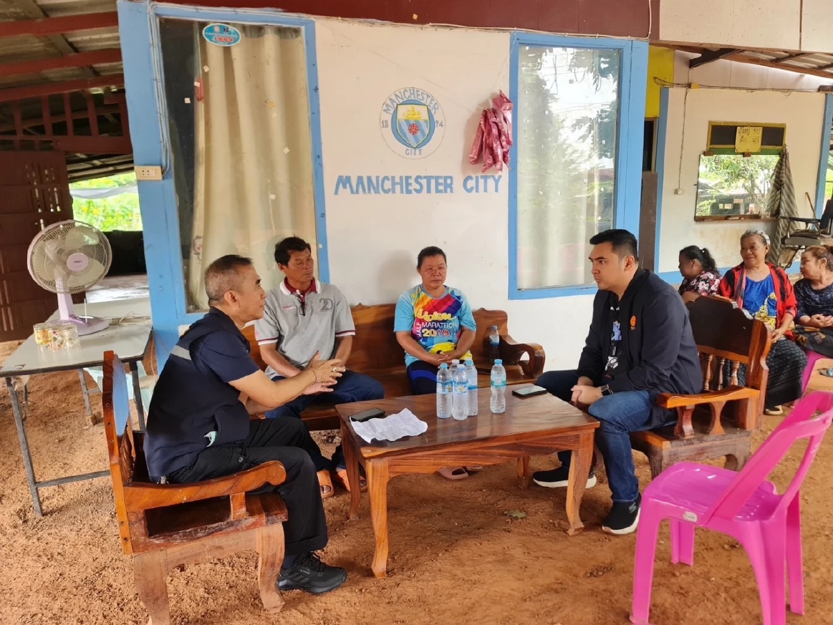 สส.ก้อลงพื้นที่ให้กำลังใจญาติแรงงาน ไทยที่ถูกจับตัวในอิสราเอล