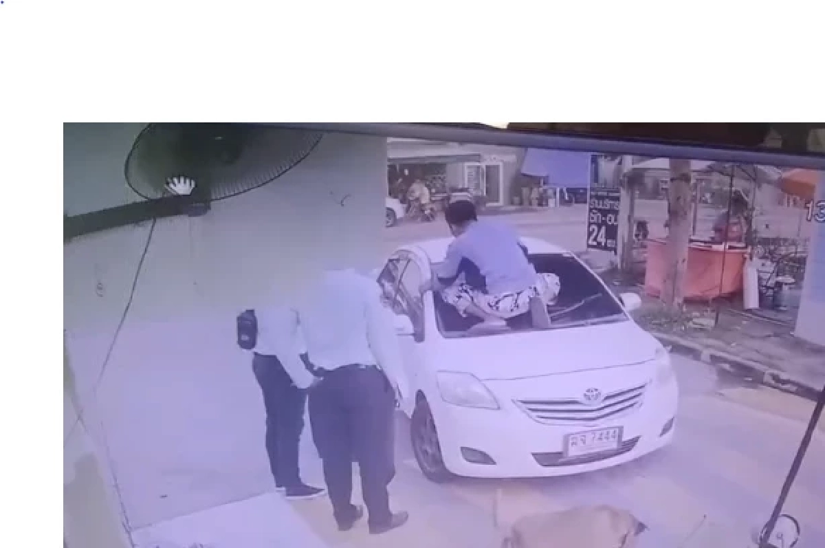 อดีตแฟนเหยื่อสาวข่มขู่ทุบรถ