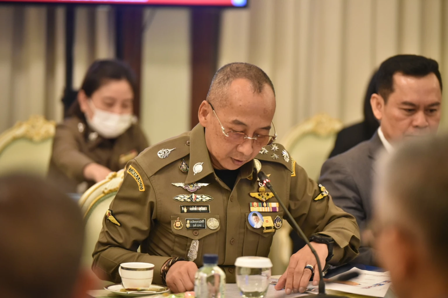 ผบ.ตร. เผยยังไม่มีการโยก รองรอย ไปนั่ง เลขา สมช. 