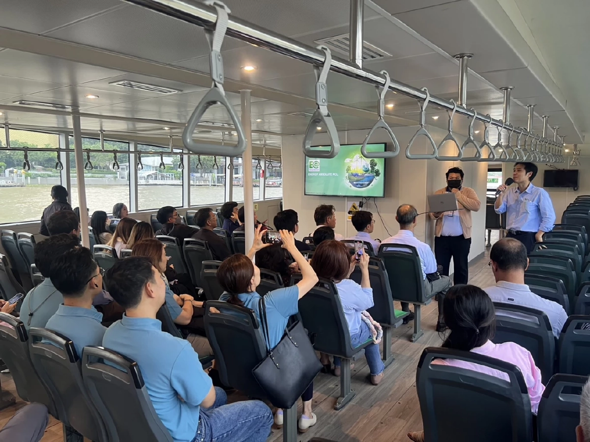 คณะจากมูลนิธิศูนย์ข้อมูลจราจรอัจฉริยะไทย (iTIC)