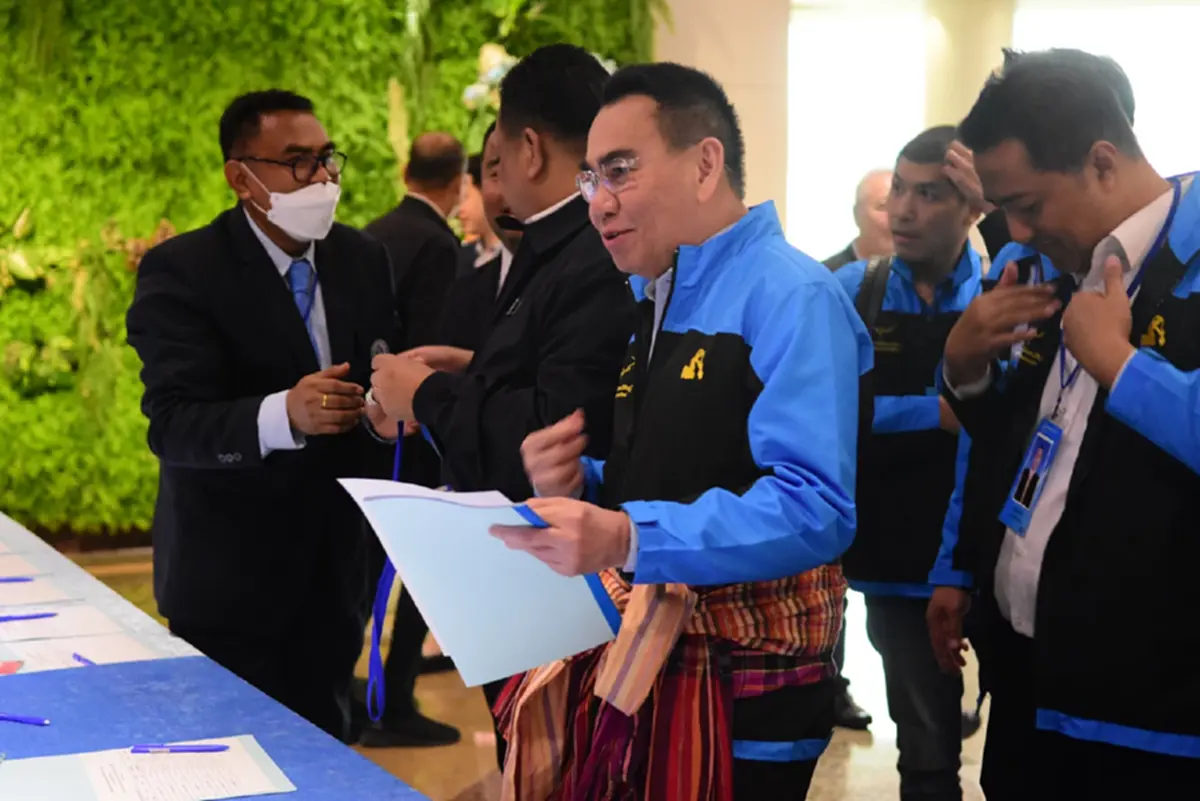 'เฉลิมชัย‘ ขอบคุณ ’ชวน-บัญญัติ'- สมาชิกพรรค ย้ำยึดอุดมการณ์ ‘ประชาธิปัตย์’