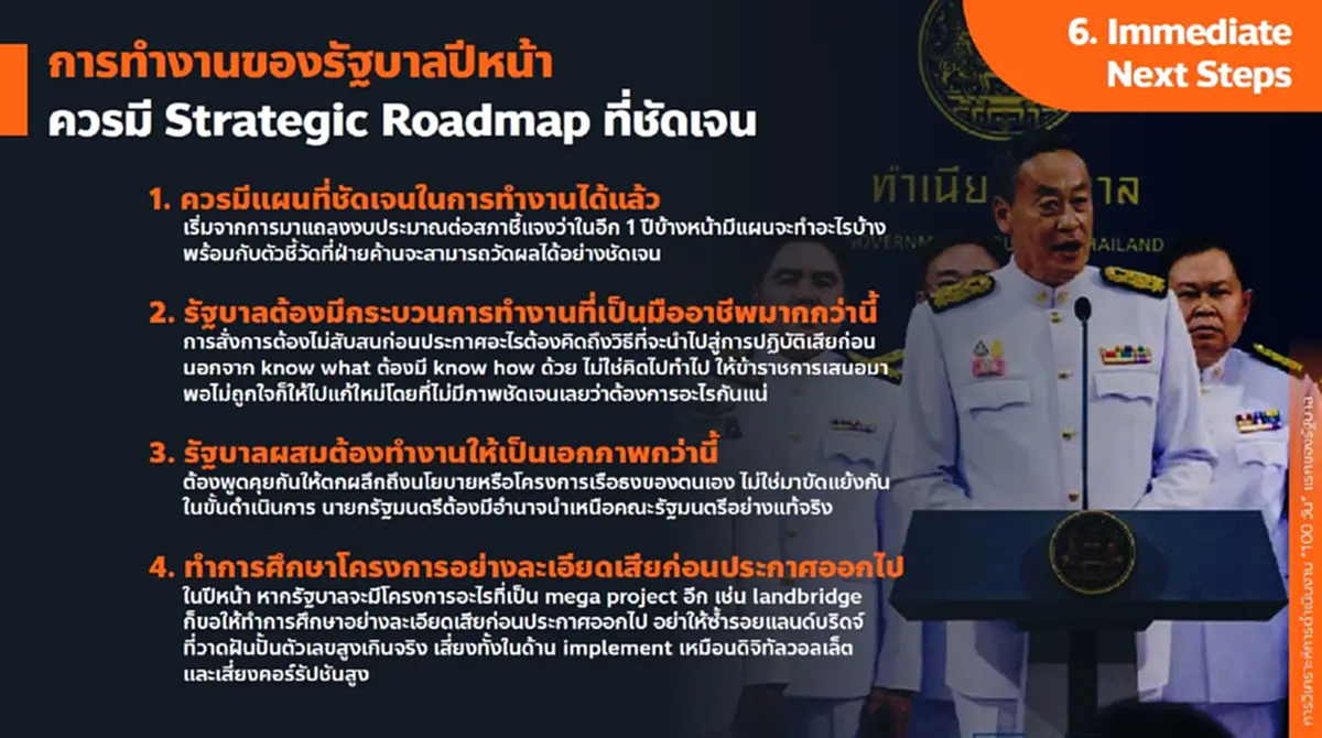 'พิธา' วิเคราะห์การทำงานรัฐบาลเศรษฐา 100 วันแรก ทำดี 2 เรื่อง