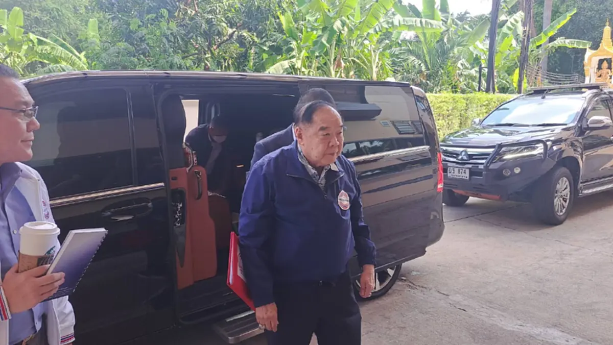 ลุงป้อม พล.อ.ประวิตร วงษ์สุวรรณ หัวหน้าพรรคพลังประชารัฐ