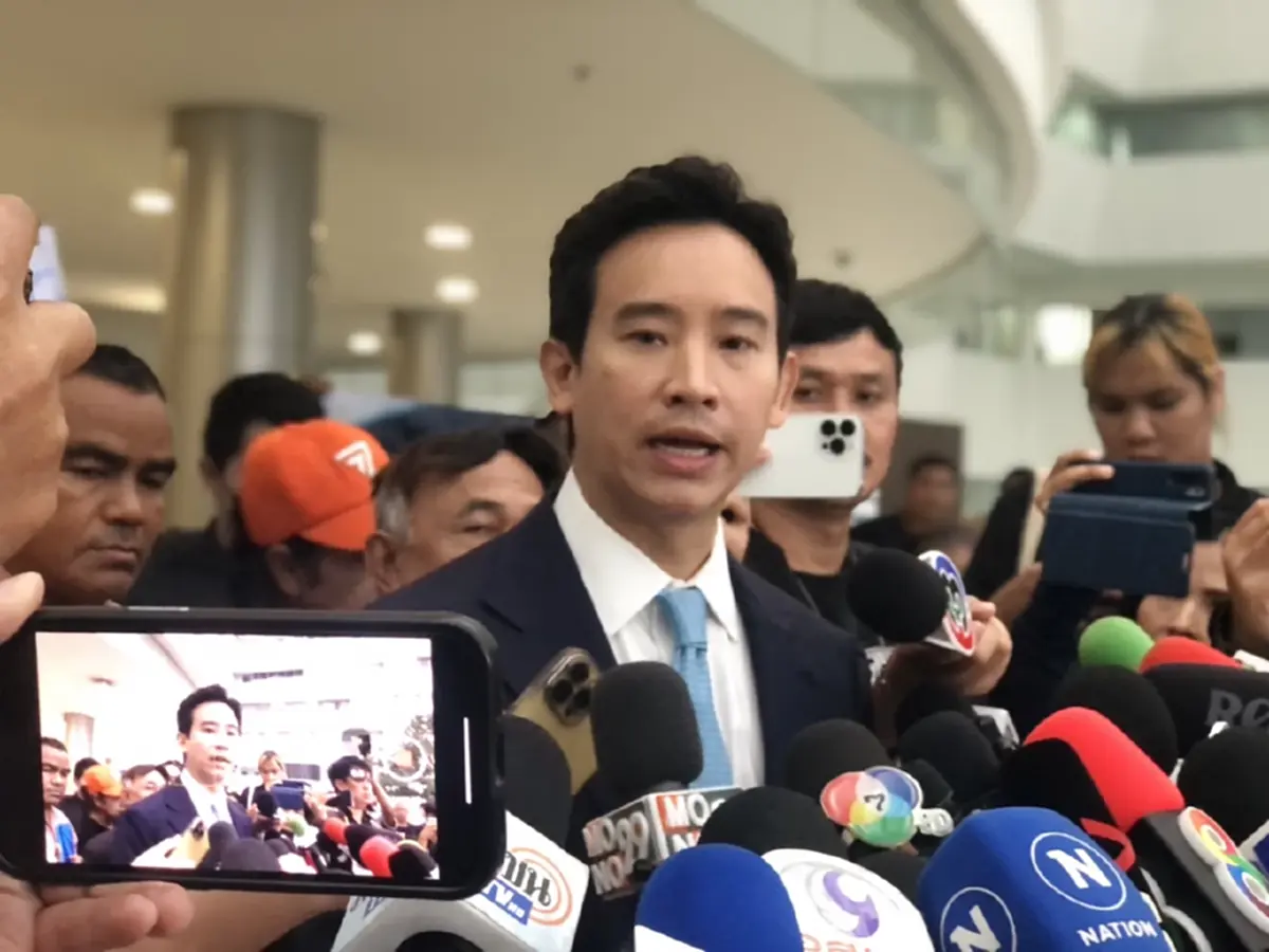 'พิธา' ลั่น รอคอยวันนี้ เคลียร์ปมถือหุ้นสื่อไอทีวี [ มีคลิป ]