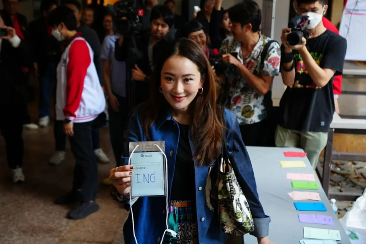 น.ส.แพทองธาร ชินวัตร หัวหน้าพรรคเพื่อไทย