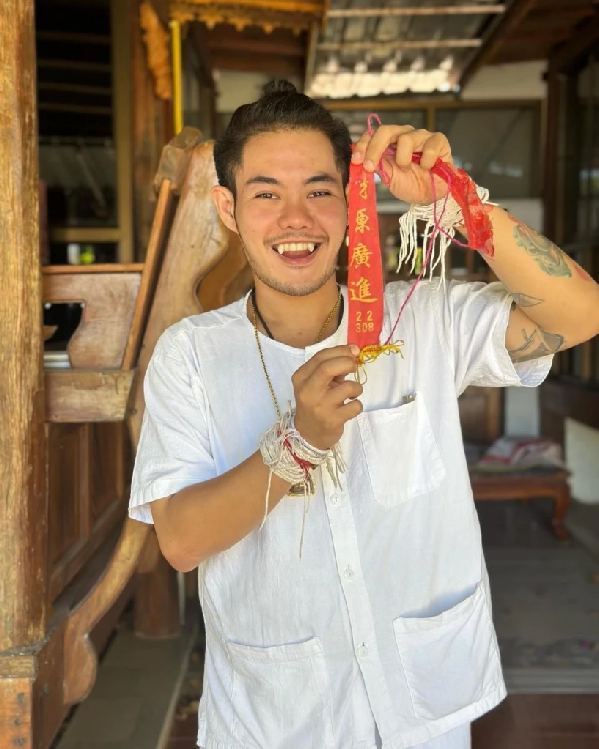 เลขเด็ด 'เก่ง ธชย'  ได้เลขสวย เลขดัง ลุ้นหวย 17/1/67 หลังปฏิบัติธรรมวันเกิด