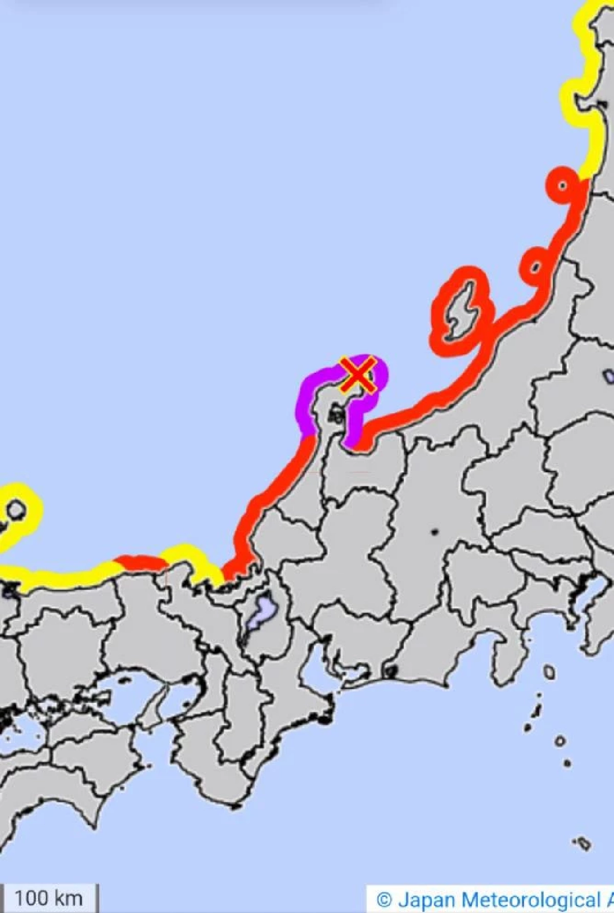 แผ่นดินไหวญี่ปุ่นเตือนสึนามิ