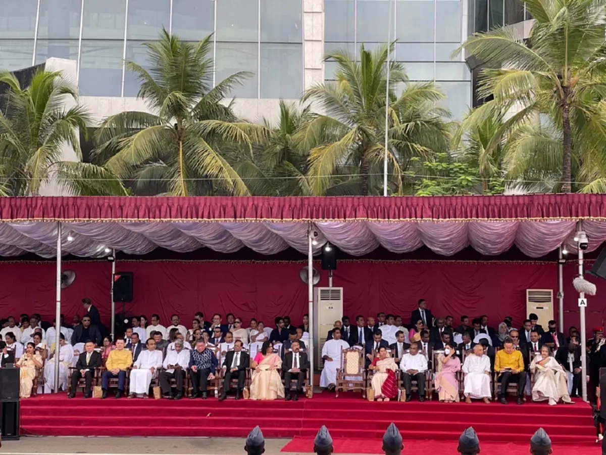 นายกฯ ร่วมพิธีฉลองวันประกาศเอกราชศรีลังกา