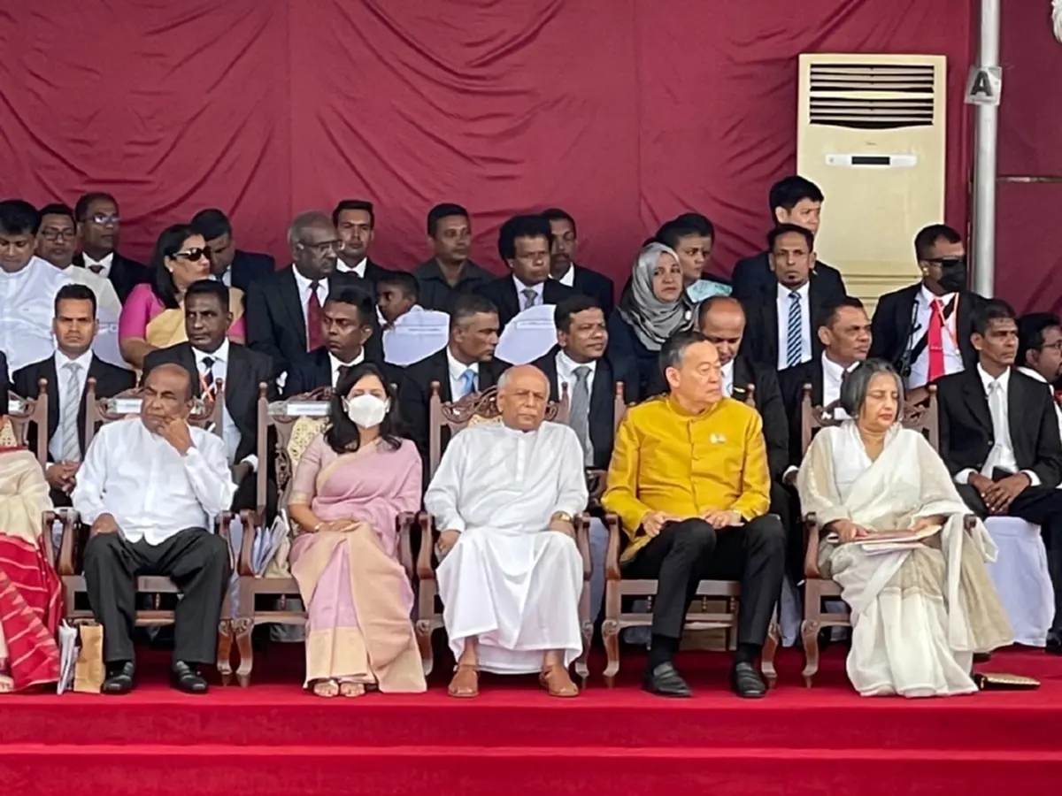 นายกฯ ร่วมพิธีฉลองวันประกาศเอกราชศรีลังกา