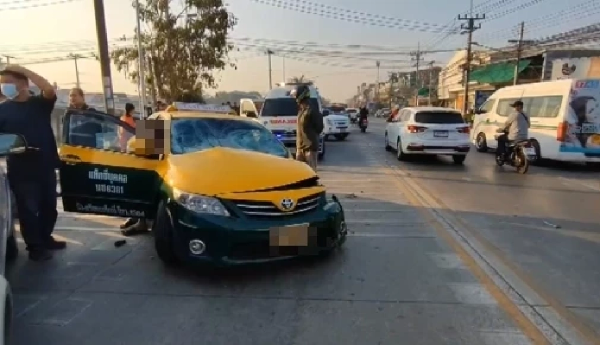 แท็กซี่คันเกิดเหตุ