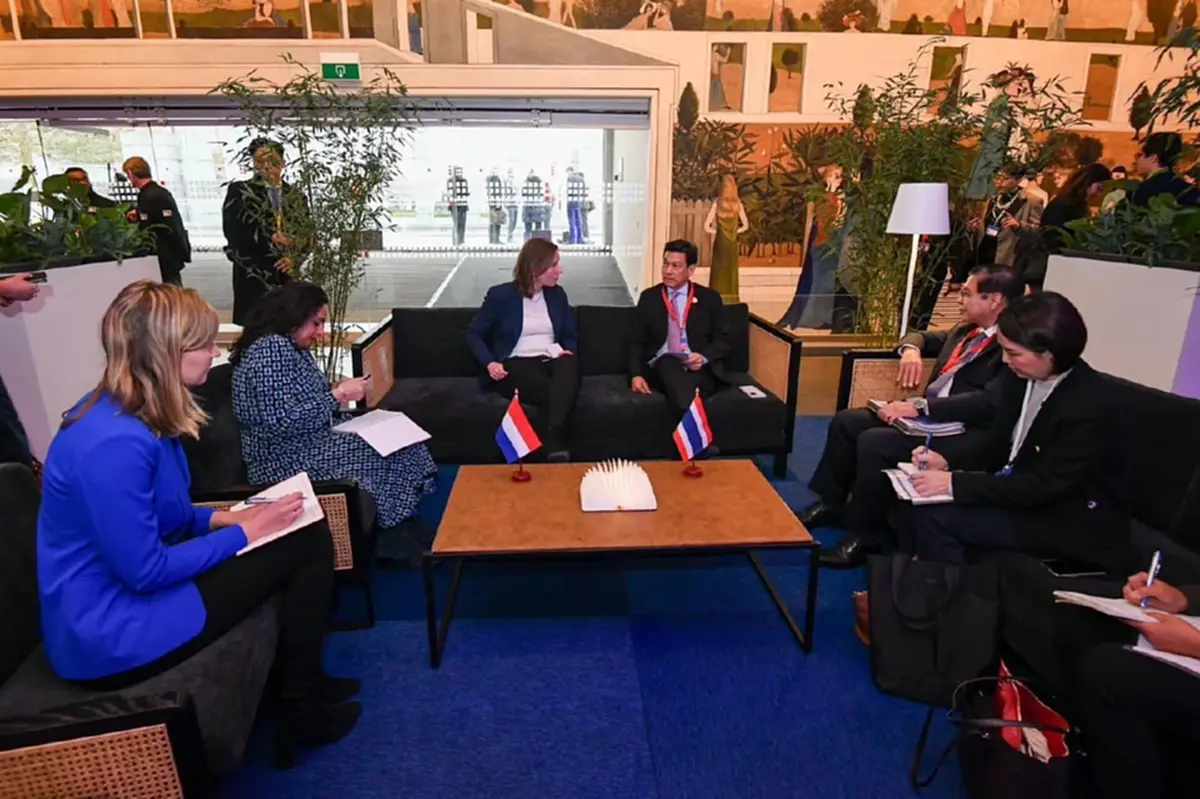 “ปานปรีย์” ร่วมประชุม AEMM หวังเกิดสันติภาพโลก ขอสนับสนุน “ฟรีวีซ่าเชงเก้น”