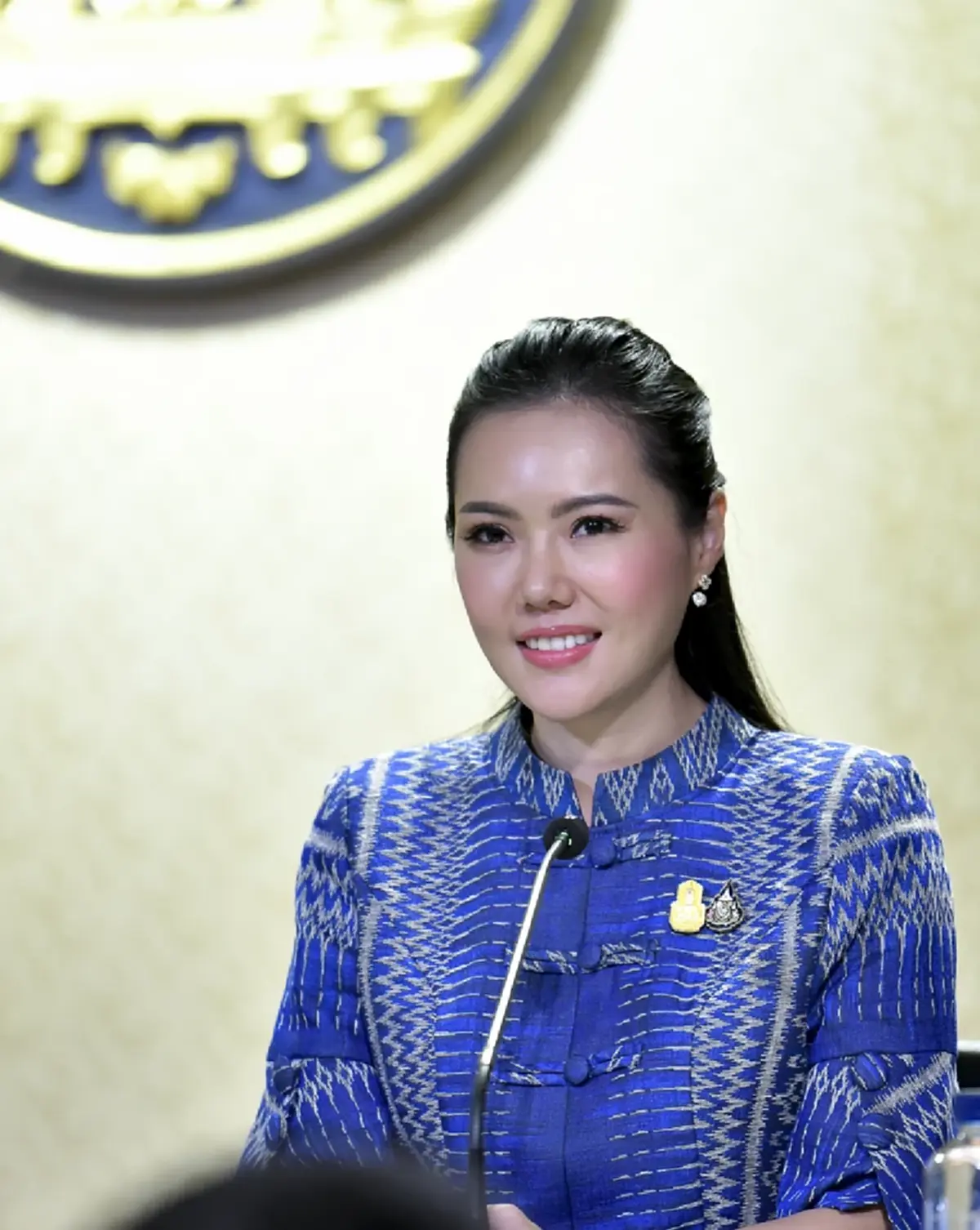 น.ส.เกณิกา อุ่นจิตร์ รองโฆษกประจำสำนักนายกรัฐมนตรี