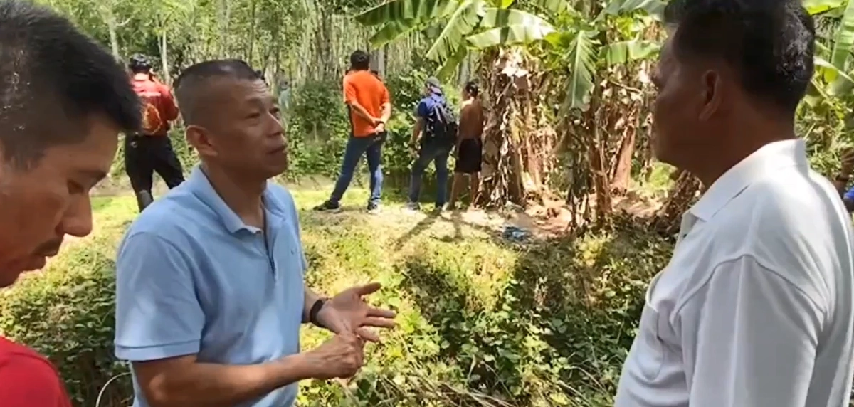 ตำรวจเข้าตรวจสอบพื้นที่