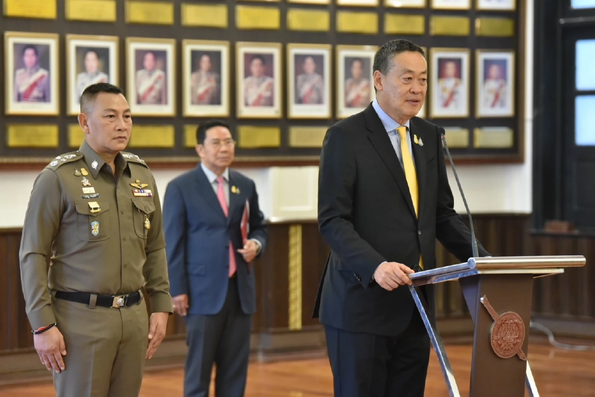นายกฯ เน้นย้ำความสามัคคีในสำนักงานตำรวจแห่งชาติ