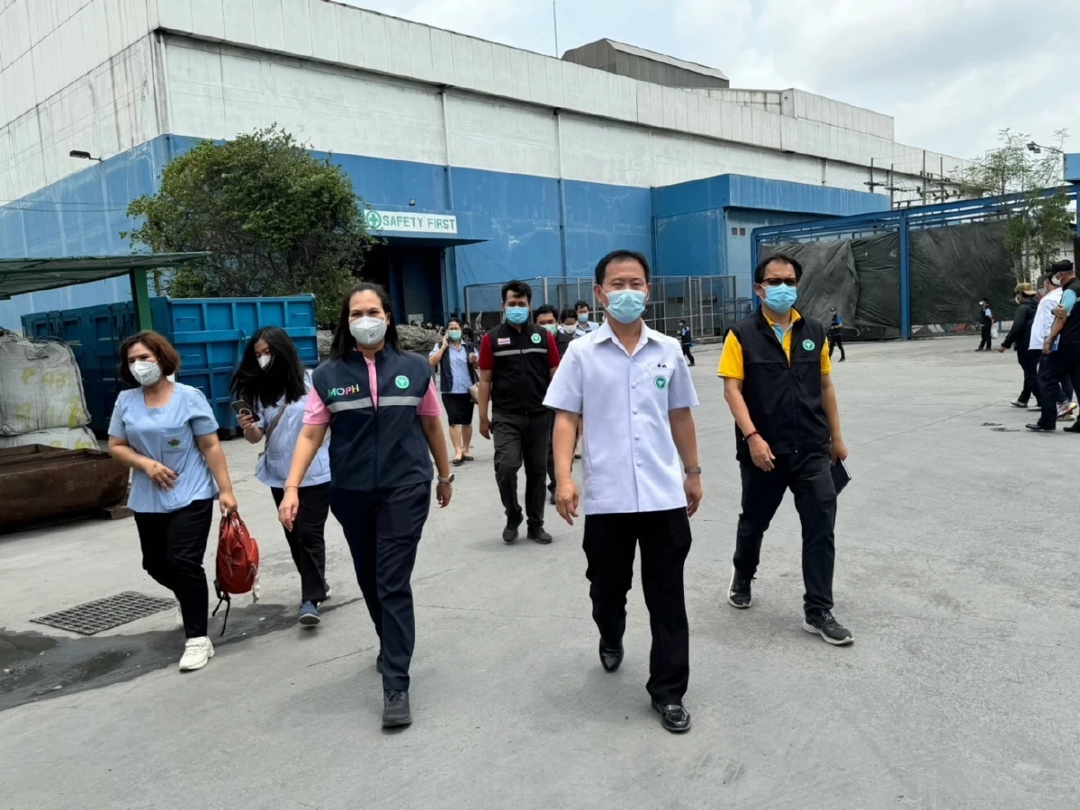 ตรวจสุขภาพพนักงานโรงงานสมุทรสาคร 11รายไม่พบผลกระทบจาก 'แคดเมียม' 
