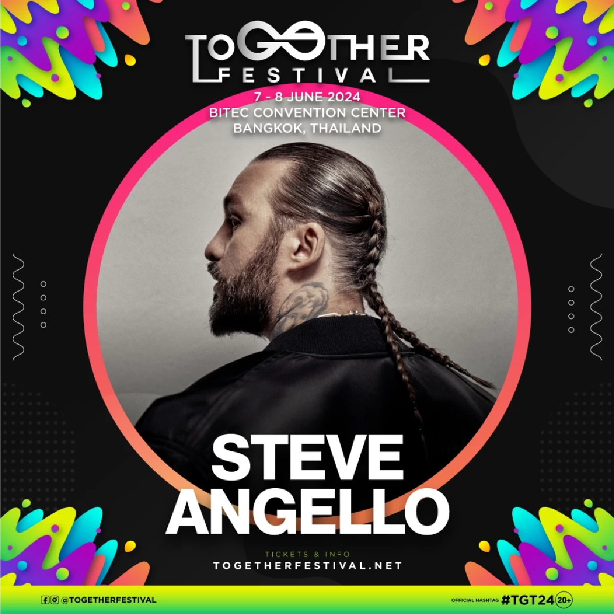 ศิลปินยอดฝีมือระดับโลก Together Festival 2024 กอดคอโชว์สเต็ปแดนซ์