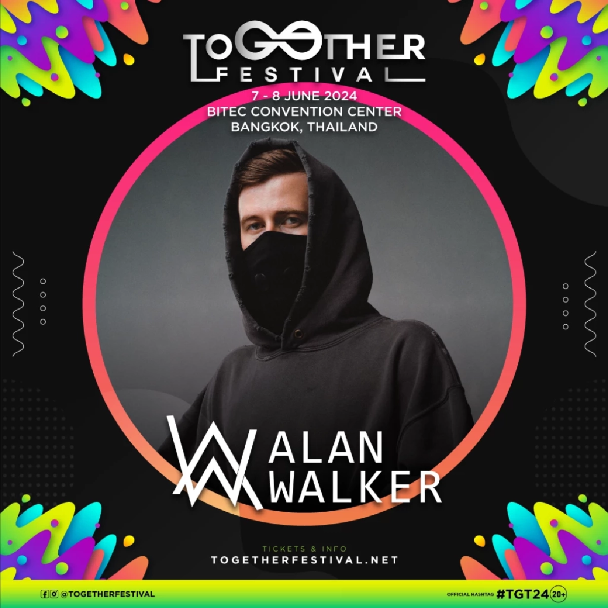 ศิลปินยอดฝีมือระดับโลก Together Festival 2024 กอดคอโชว์สเต็ปแดนซ์