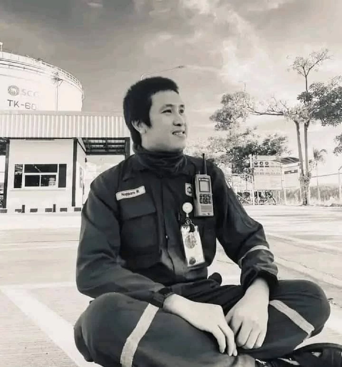 นายนพพร เรือนพร พนักงานที่เสียชีวิต จากเหตุถังสารโซลีนระเบิด ที่มาบตาพุด