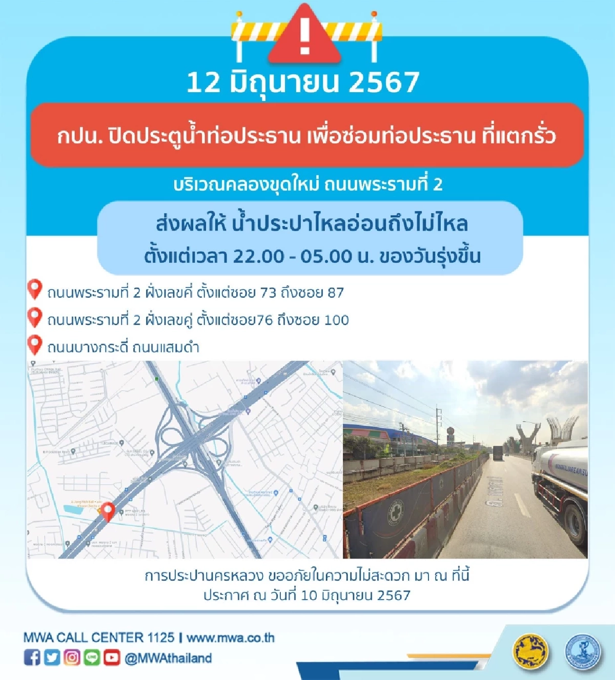 น้ำไม่ไหล