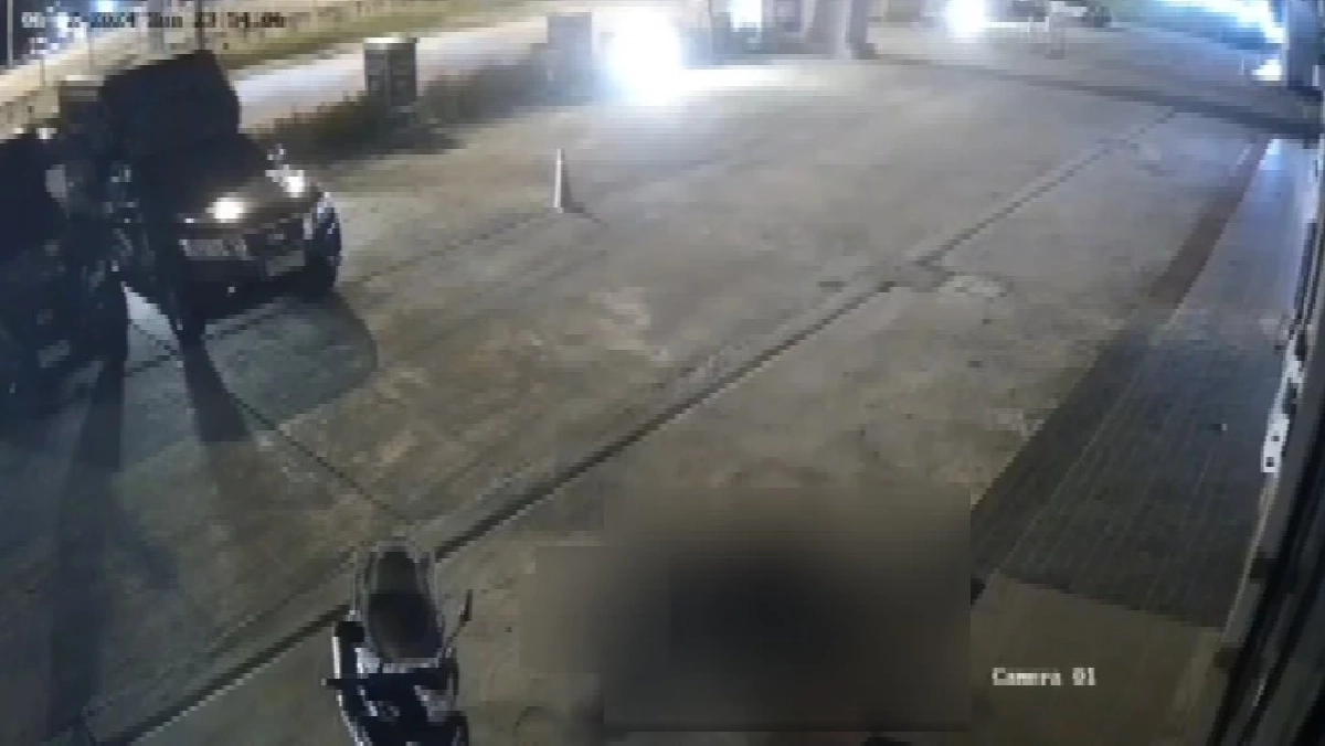 ภาพวงจรปิดขณะพลัดตกตึก