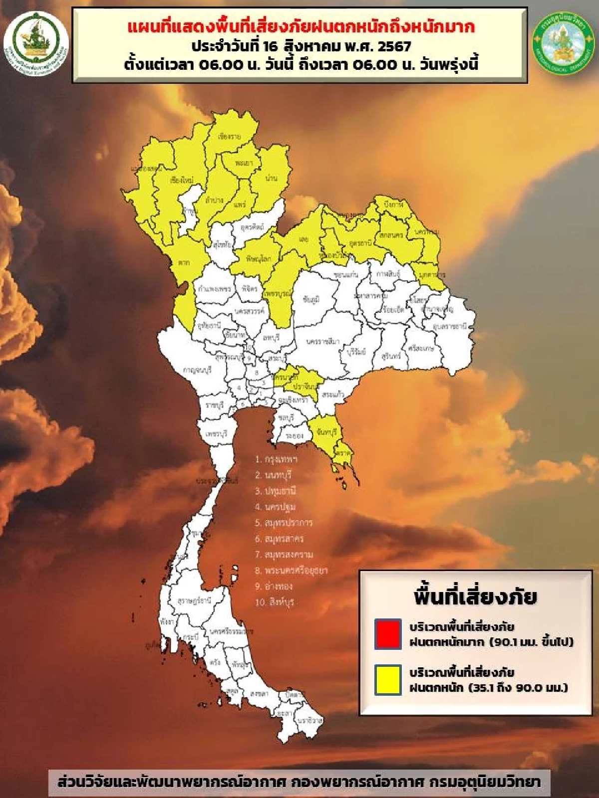 ฝนตกหนัก