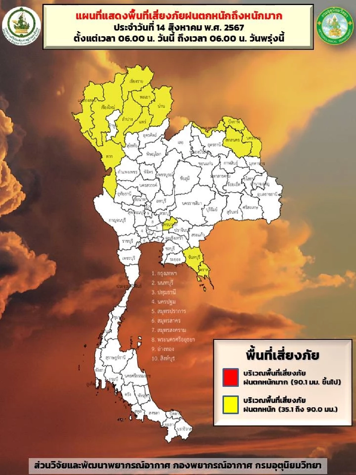 ฝนตกหนัก
