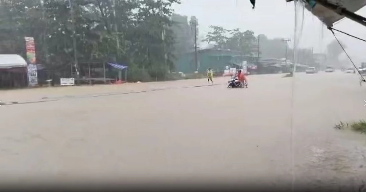 น้ำท่วมกระบี่