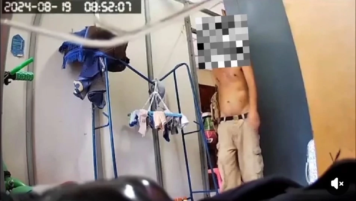 ชุดชั้นในมีคราบประหลาด ผัวติดกล้องหาสาเหตุ เจอลุงข้างบ้าน แอบมา ชูวู่ ใส่