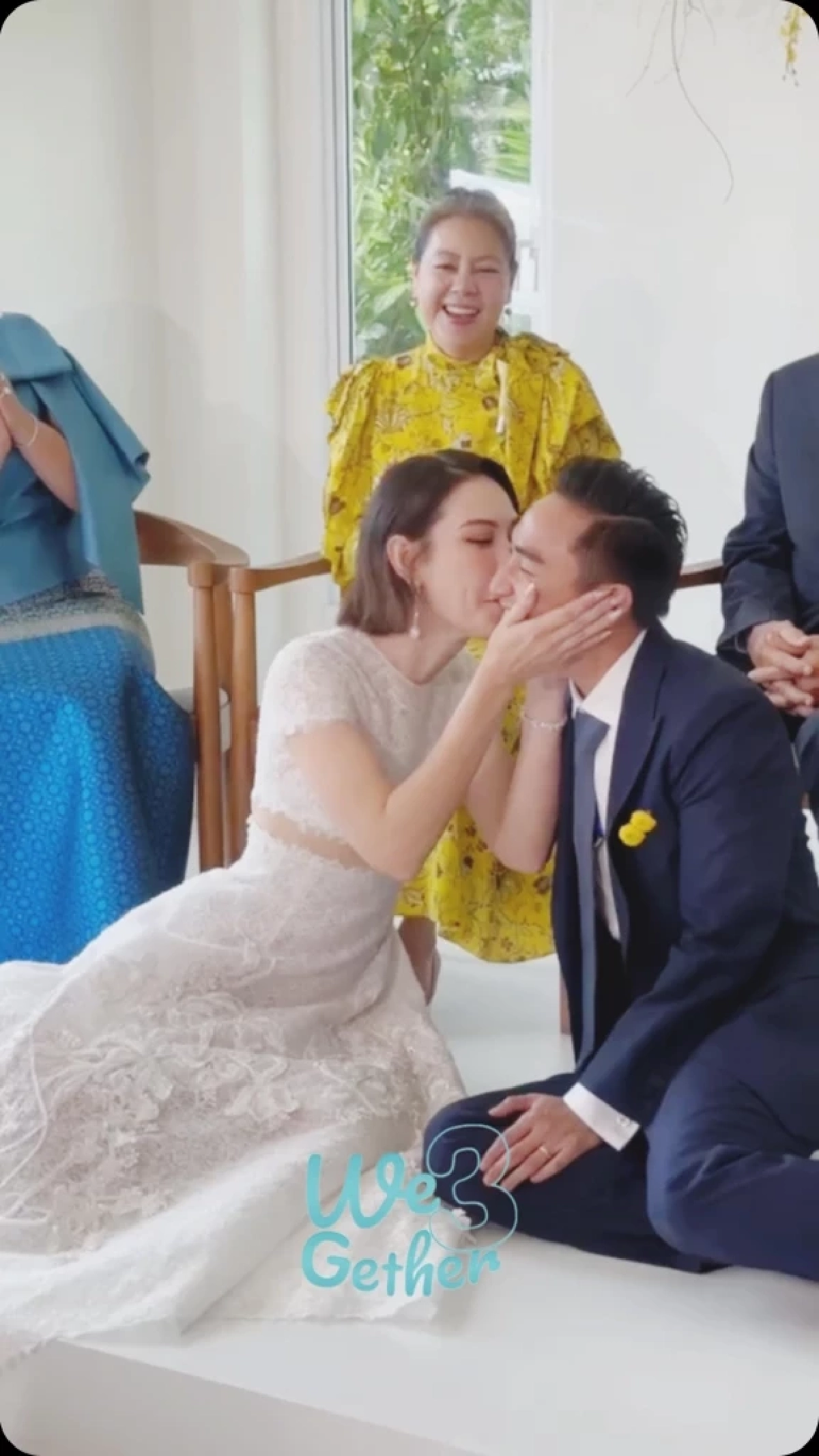 เปิดเบื้องหลังชุดแต่งงานเจ้าสาว "แมท ภีรนีย์"