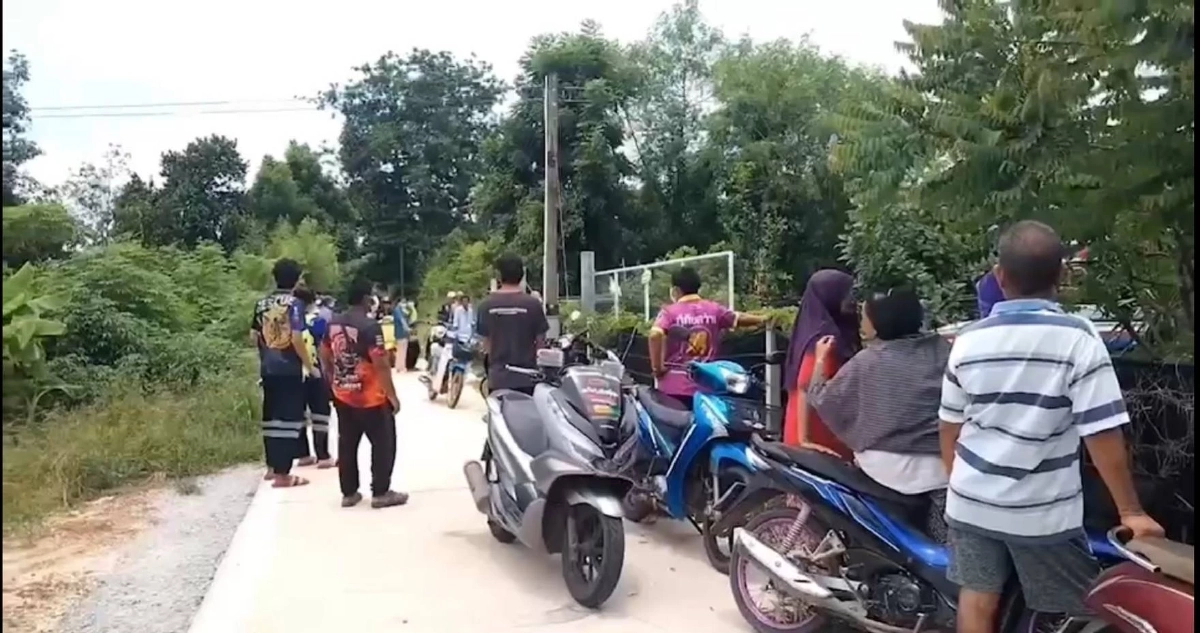 หน้าบ้านพัก