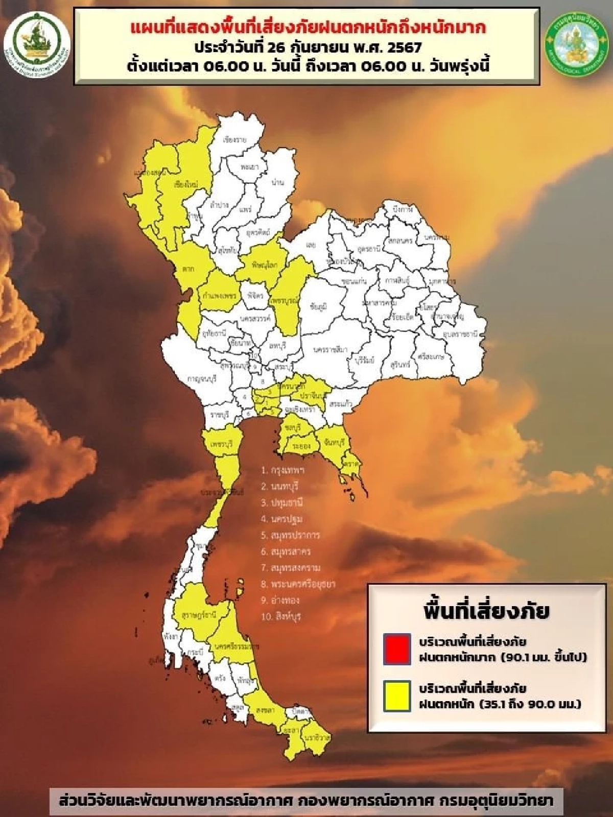 ฝนตกหนัก