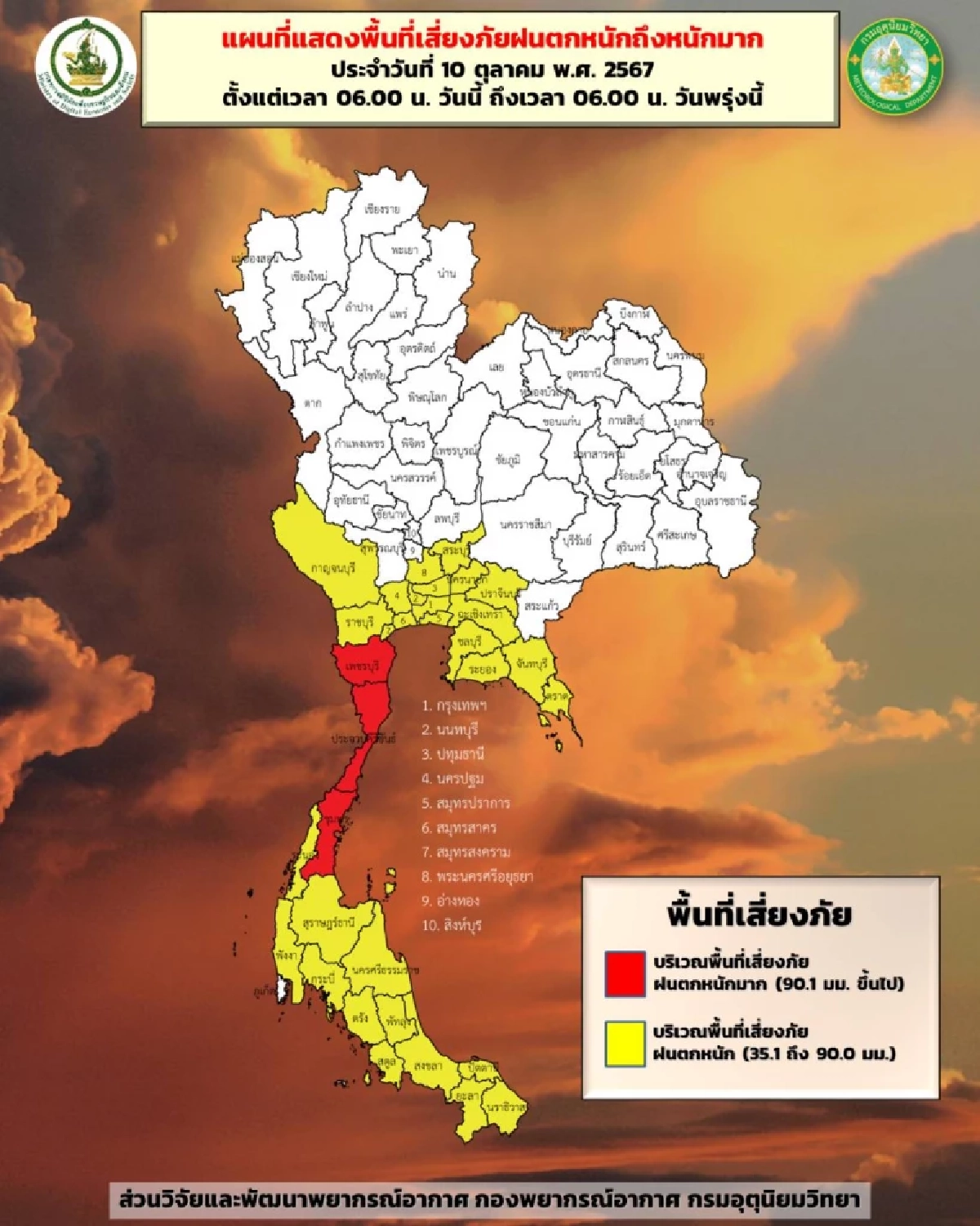 ฝนตกหนัก