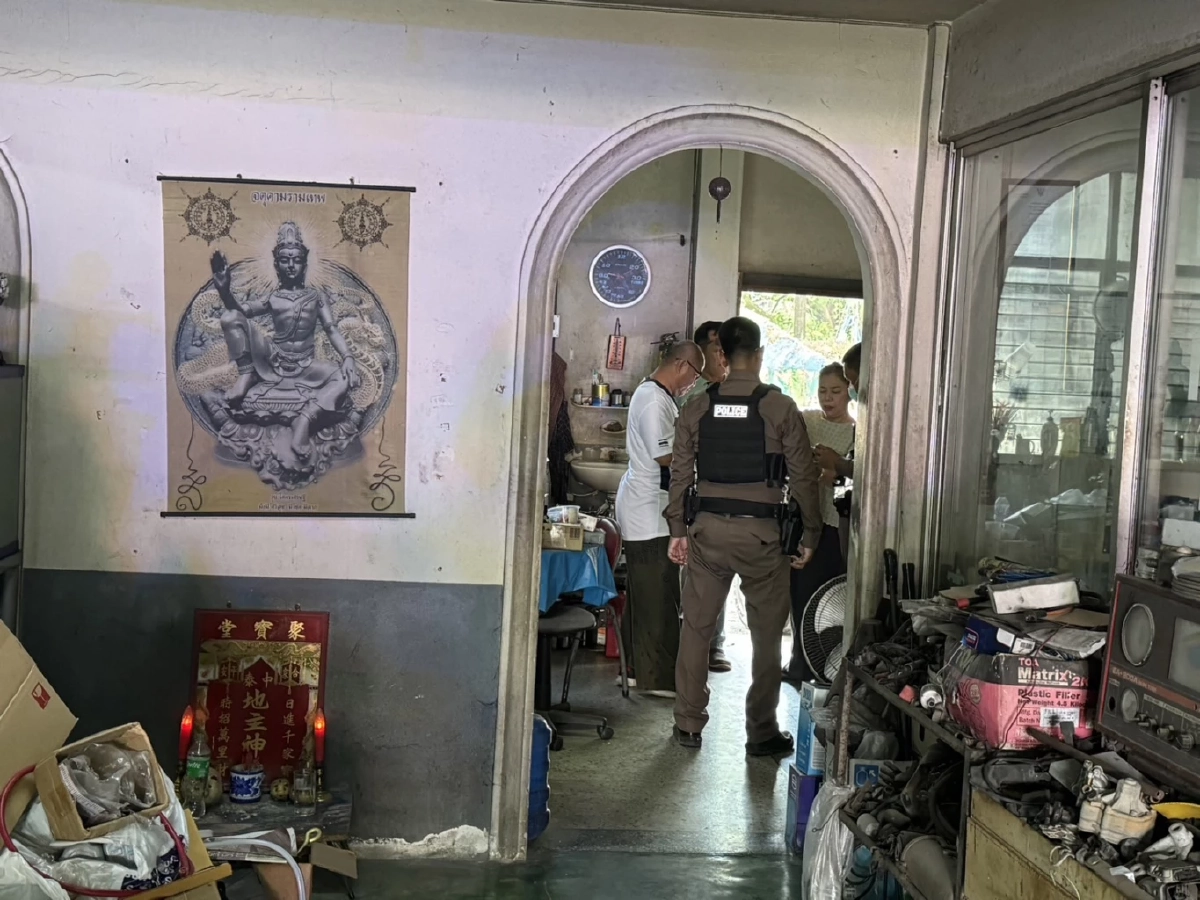 ลูกน้องผงะ เจอร่าง เสี่ยอู่ซ่อมรถ ดับปริศนาบนชั้นสอง หลังกลับจากบ้านเล็ก