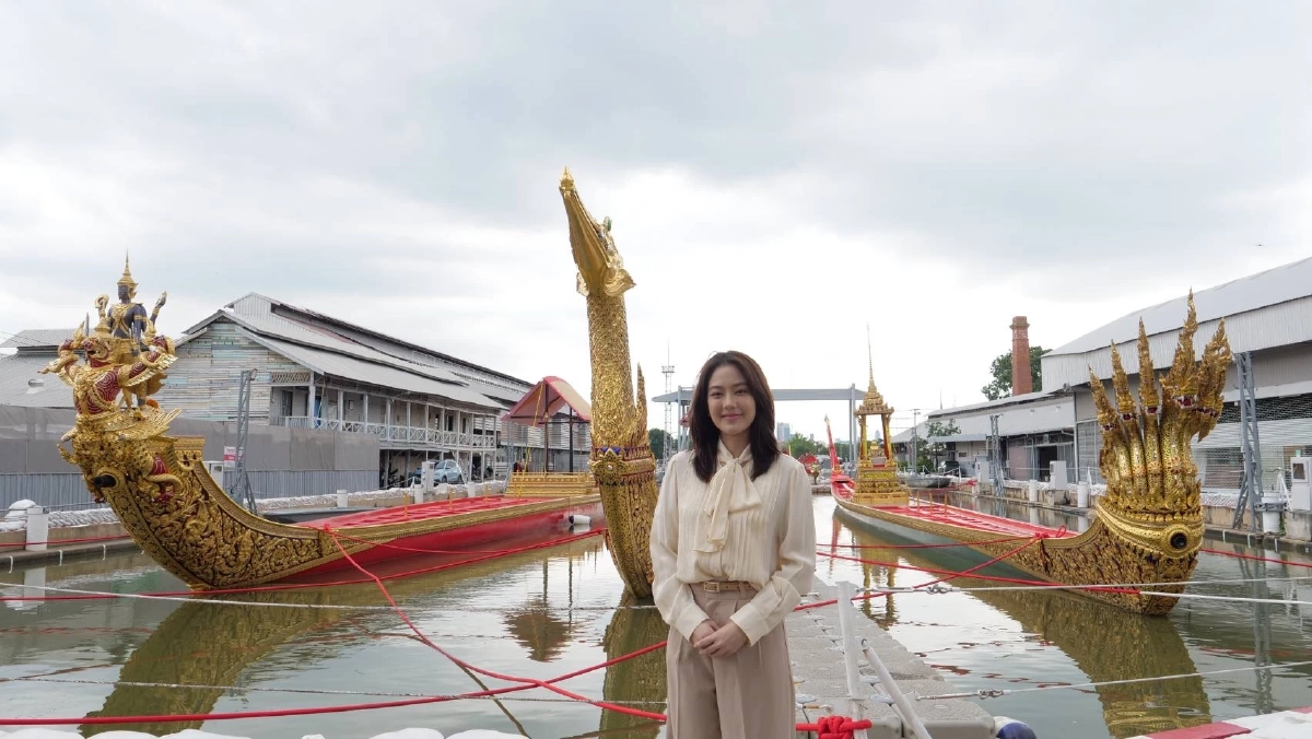 "จ๊ะจ๋า แดนดาว" เล่าประวัติ "เรือพระที่นั่งสุพรรณหงส์" สุดทึ่ง