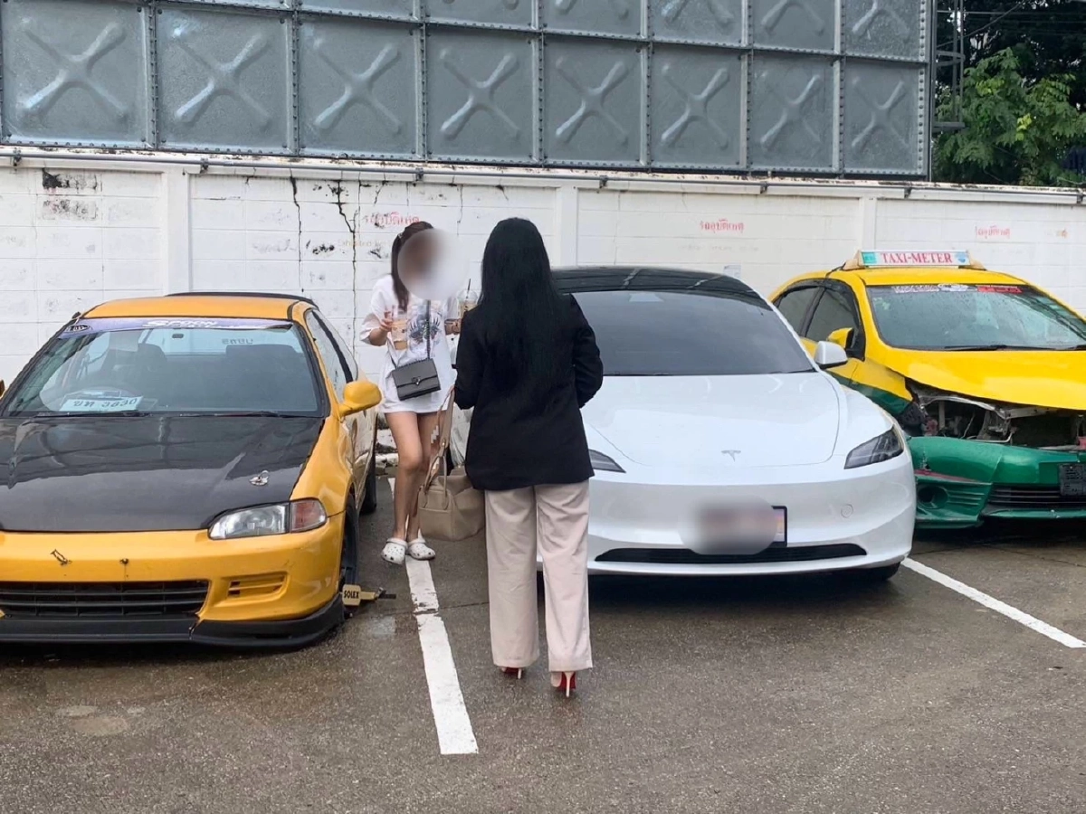 ศาลสั่งยึดรถเทสล่า ขับปาดบนทางด่วน จำคุกคนขับ 1 เดือน ปรับ 5 พันบาท