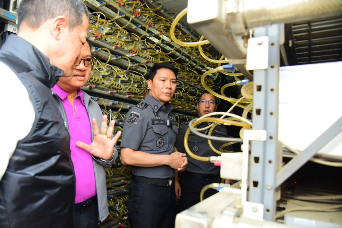 ทลายครั้งใหญ่ เหมืองขุด "บิตคอยน์" 3 โรงงาน ทำรัฐเสียหายกว่า 500 ล้าน
