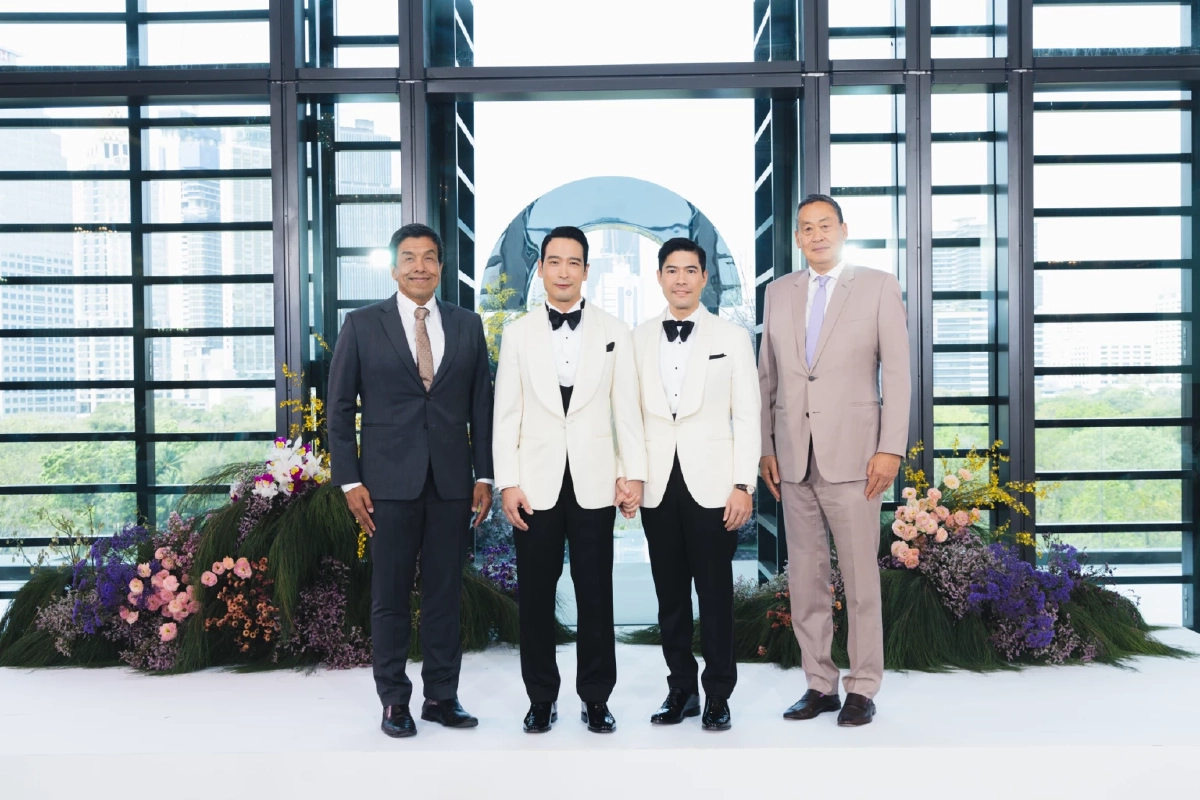 วู้ดดี้-โอ๊ต จดทะเบียนสมรสเท่าเทียม มองความรักไม่ใช่แค่เรื่องของเพศสภาพ