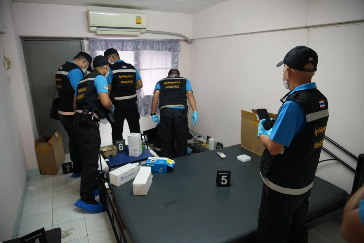 ตำรวจทลายรัง "ซิมบ็อกซ์" ย่านรามคำแหง ตัดวงจร "แก๊งคอลเซนเตอร์" หลอกคนไทย